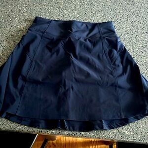 Athleta Girls School Day Skort- Navy